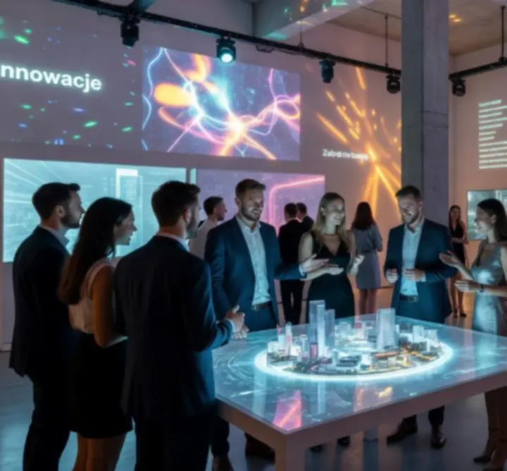 Nowoczesne oświetlenie i multimedia na wydarzeniu Event Pulse Collective